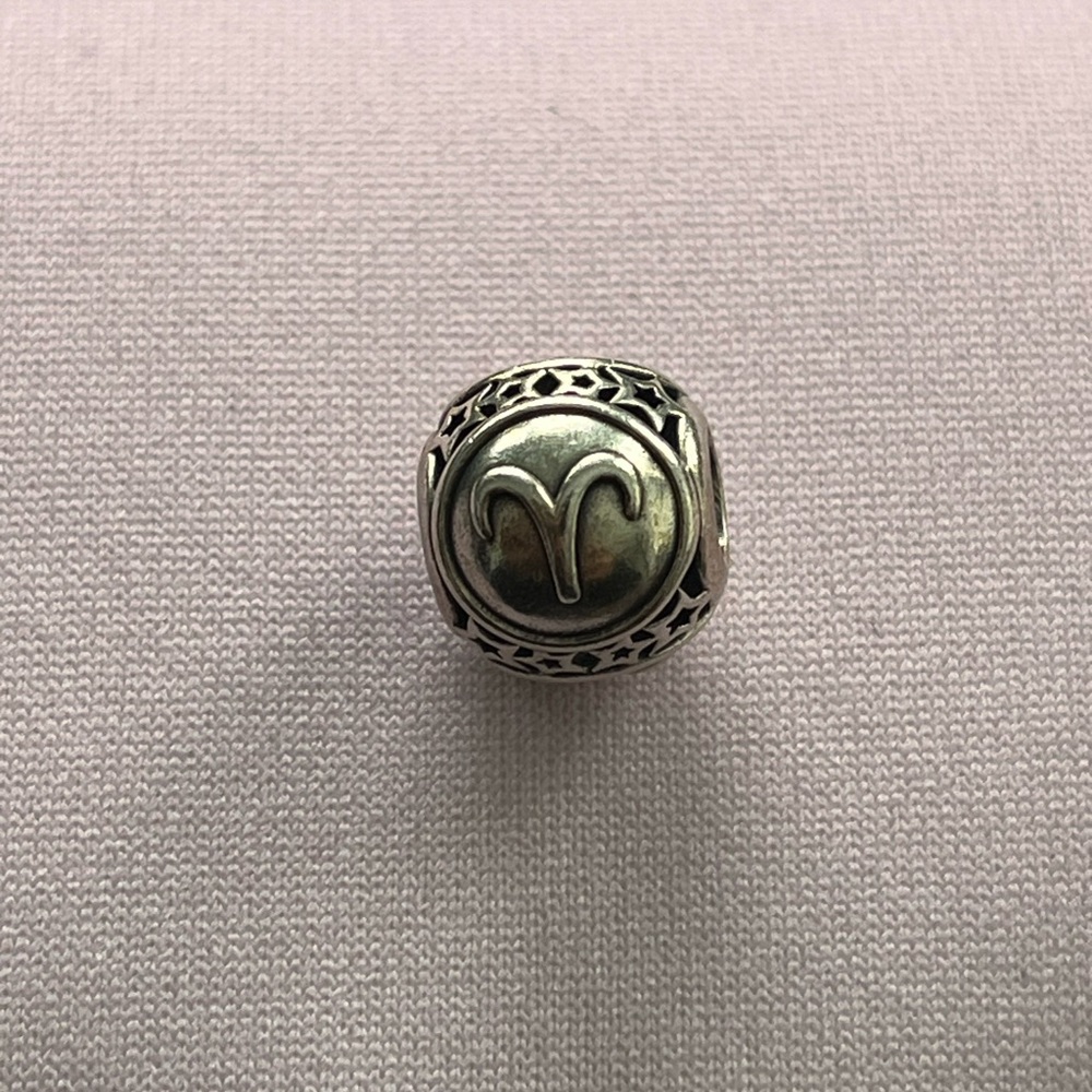 Authentic Pandora Aries Horoscope Charm RETIRED